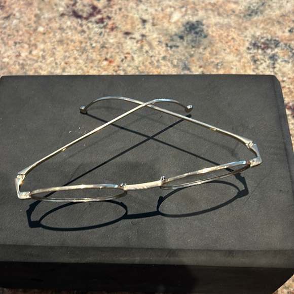 Fendi Frame style # 0353 in gold tone - Picture 9 of 11